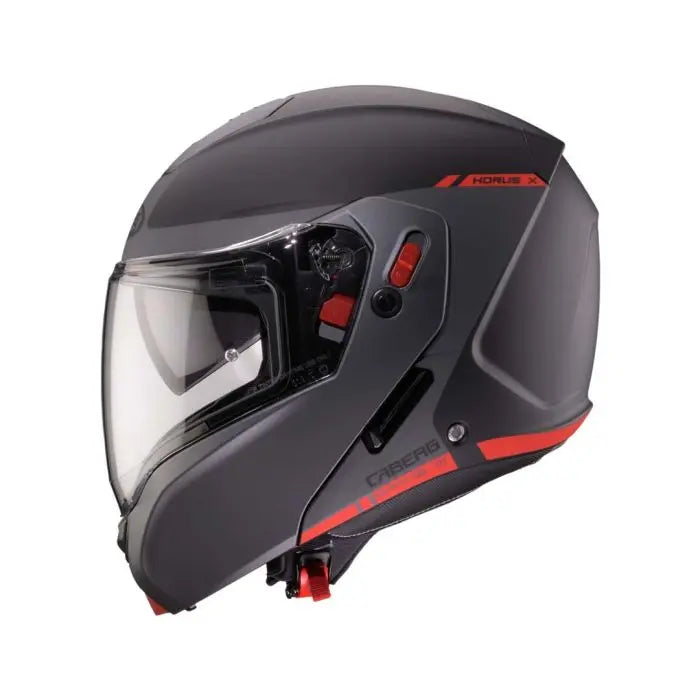 Caberg Horus X Ray Black / Grey / Red FREE UK Delivery, FREE 365 Day Returns | Moto Central