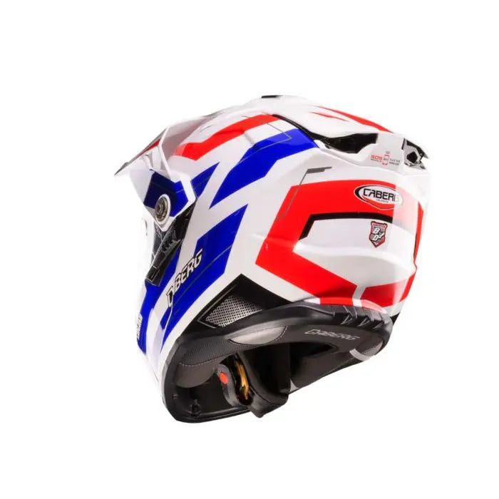 Caberg Tanami Ranger White / Red / Blue FREE UK Delivery, FREE 365 Day Returns | Moto Central