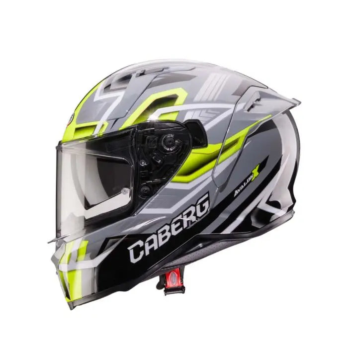 Caberg Avalon X Brama Grey / Fluo Yellow / Black FREE UK Delivery, FREE 365 Day Returns | Moto Central