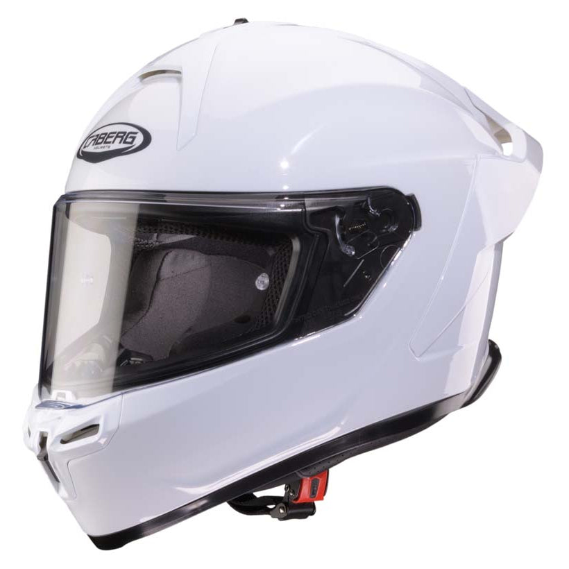 Caberg Roxter White front three-quarter view