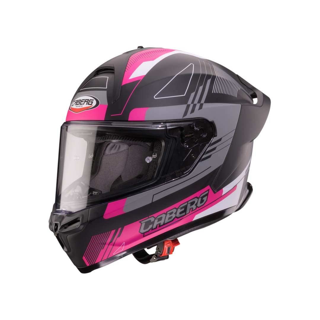 Caberg Roxter Colt Matt Black / Fluo Fuchsia / Grey