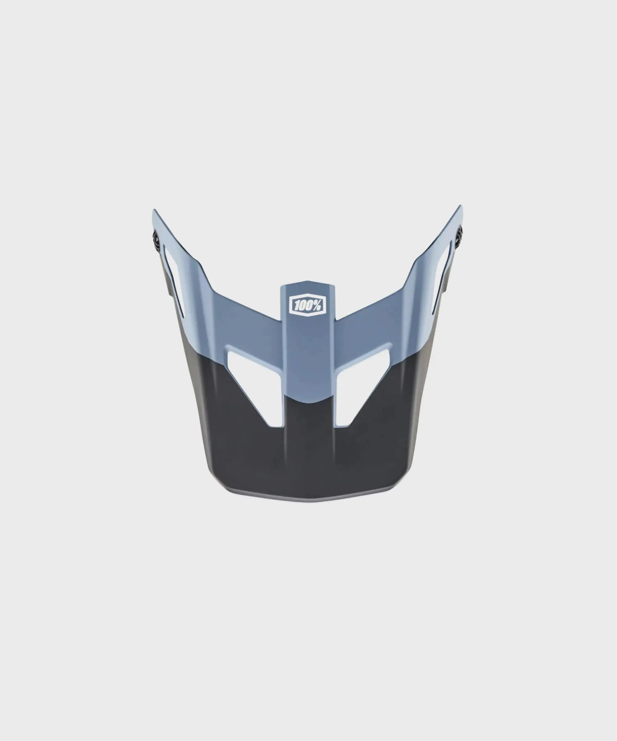 100% Status Youth Replacement Visor Drop / Steel Blue - FREE UK Shipping, FREE 365 Day Returns | Moto Central