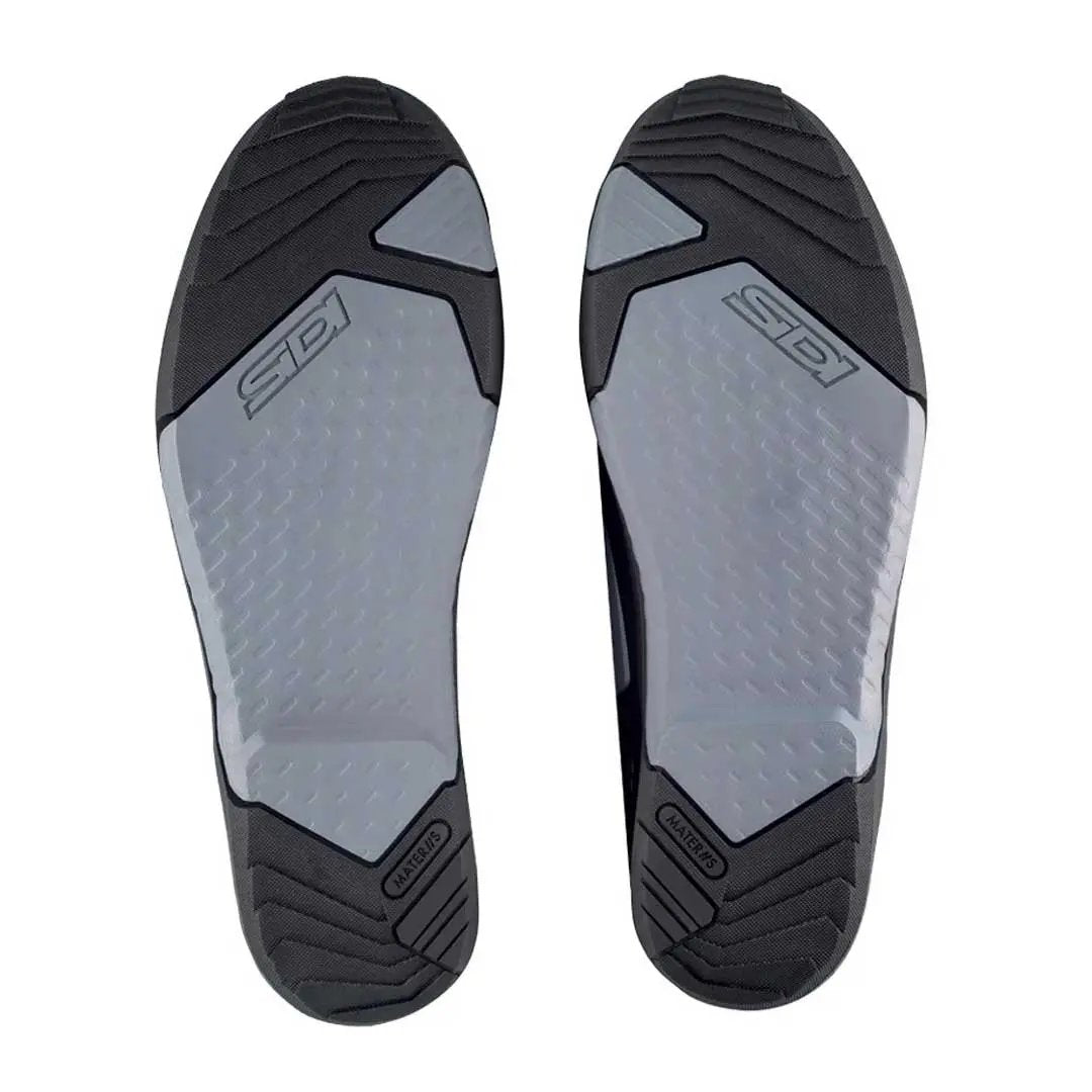 Sidi Materiis Rubber Sole Black / Grey FREE UK Delivery, FREE 365 Day Returns | Moto Central
