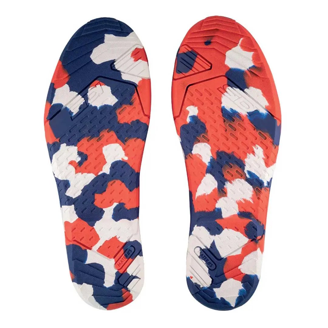 Sidi Materiis Rubber Sole Messy Navy FREE UK Delivery, FREE 365 Day Returns | Moto Central