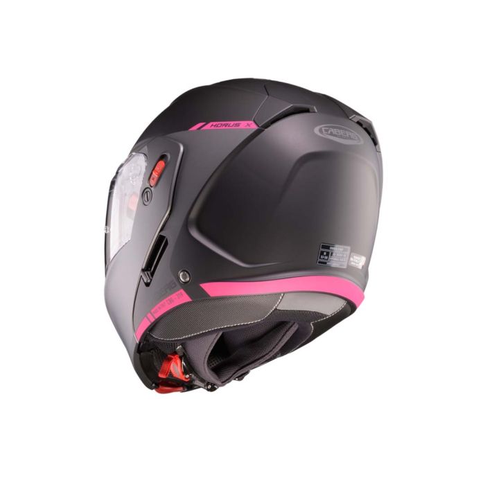 Caberg Horus X Ray Black / Grey / Fuchsia FREE UK Delivery, FREE 365 Day Returns | Moto Central