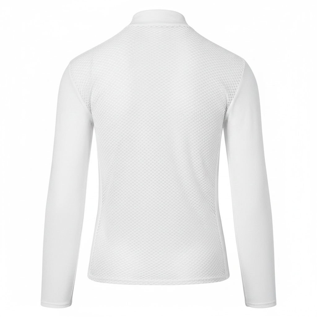 ZeroFit IceSkin Base Layer Long Sleeves T-Shirt White - FREE UK Delivery, FREE 365 Day Returns | Moto Central
