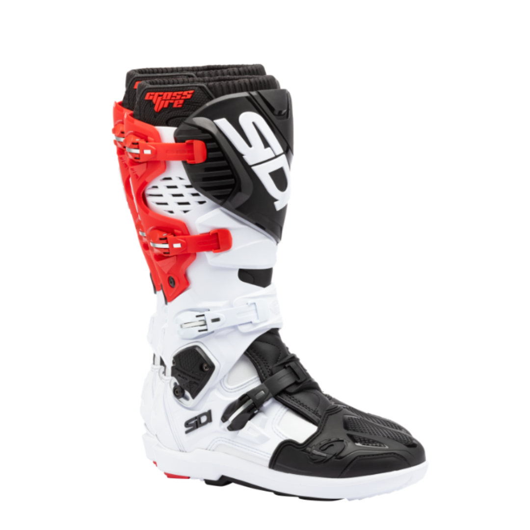 Sidi Crossfire 3 SRS CE Boots White / Black / Red