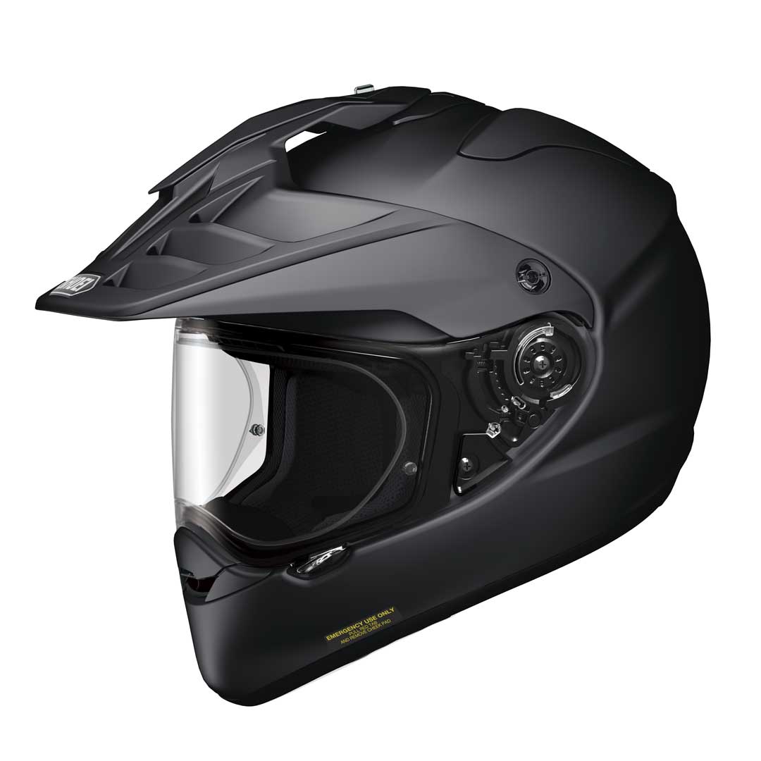 Shoei Hornet ADV 06 Matt Black FREE UK Delivery, FREE 365 Day Returns | Moto Central