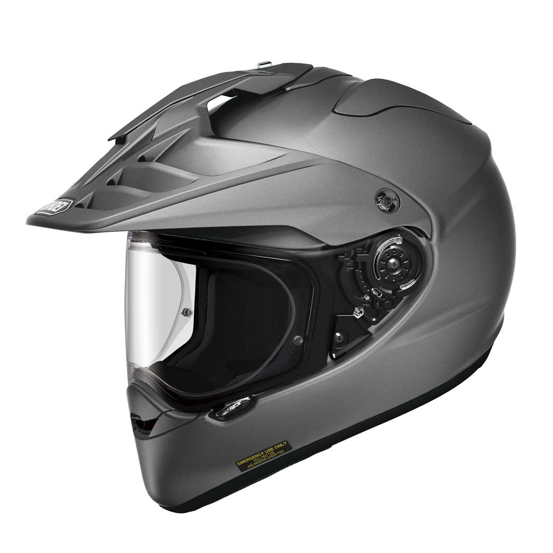 Shoei Hornet ADV 06 Matt Deep Grey FREE UK Delivery, FREE 365 Day Returns | Moto Central