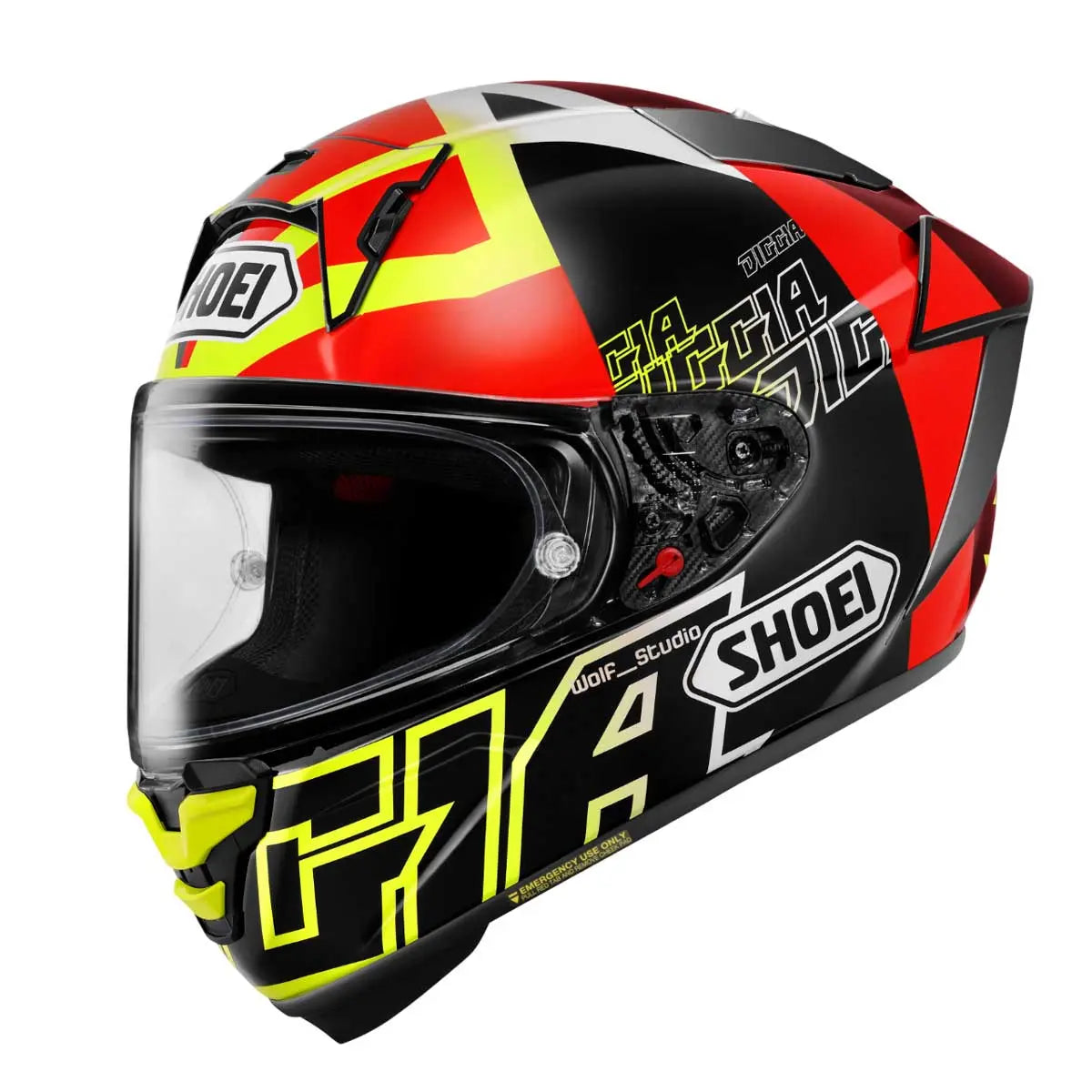 Shoei X-SPR Pro Diggia2 TC3 Yellow FREE UK Delivery, FREE 365 Day Returns | Moto Central