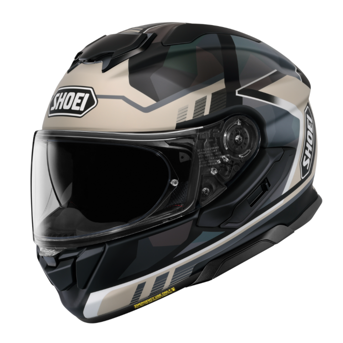 Shoei GT-Air 3 Boldaro TC-11 Black / Beige FREE UK Delivery, FREE 365 Day Returns | Moto Central