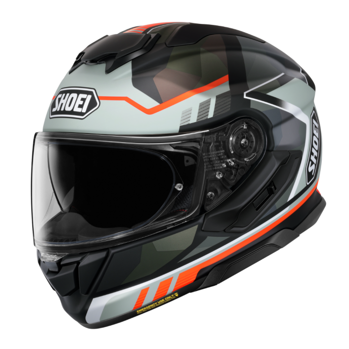 Shoei GT-Air 3 Boldaro TC-12 Black / Orange FREE UK Delivery, FREE 365 Day Returns | Moto Central