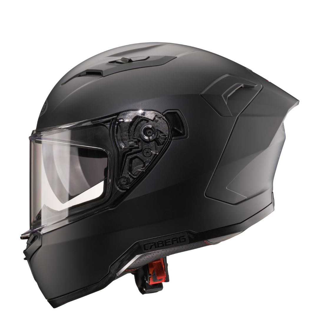 Caberg Gladio Matt Black full-face helmet - side profile