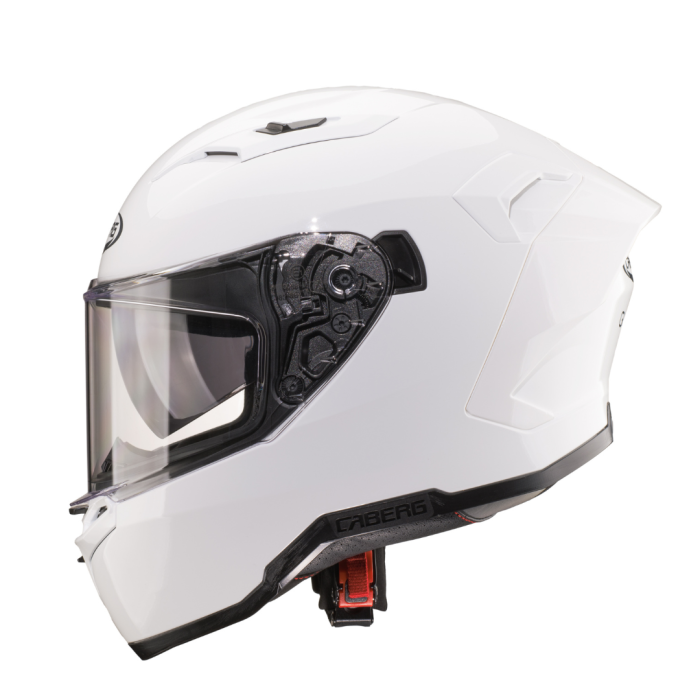 Caberg Gladio White full-face helmet - side profile