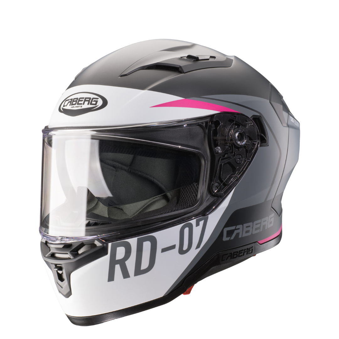 Caberg Gladio Sonic Matt Black / White / Grey / Fuchsia