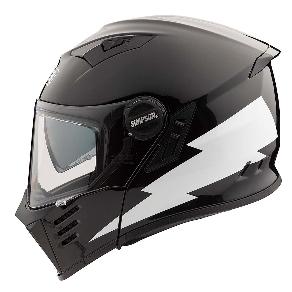 Simpson Darksome Hellfire Black / White