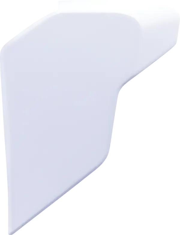 Icon Ultraflite Helmet Side Plates Gloss White - FREE UK Shipping, FREE 365 Day Returns | Moto Central