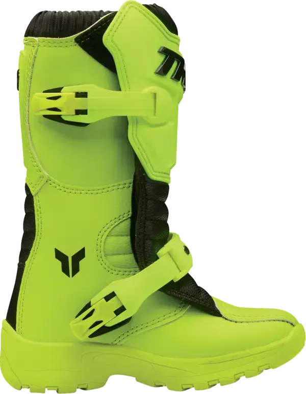 Thor Blitz XR Mini Kids Boots Acid - FREE UK Shipping, FREE 365 Day Returns | Moto Central