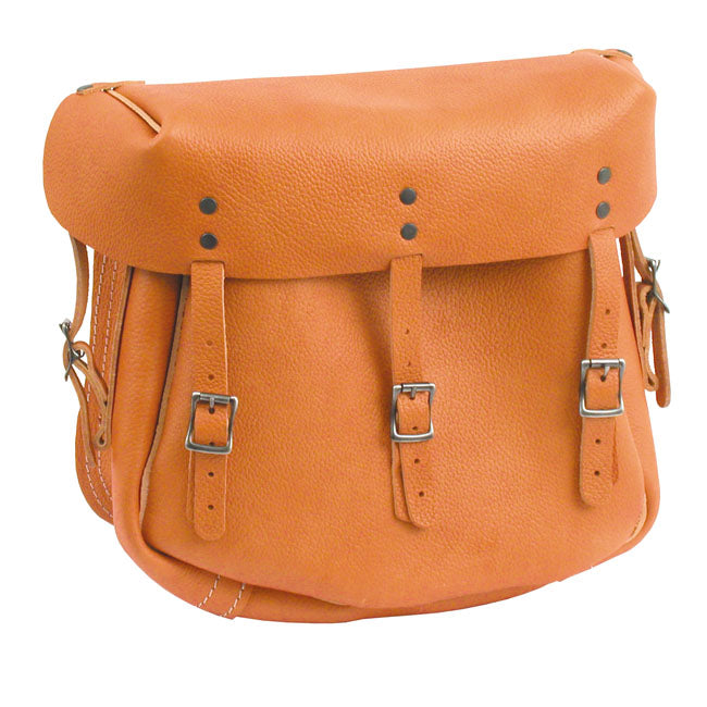Samwel Army Style Saddlebags Brown