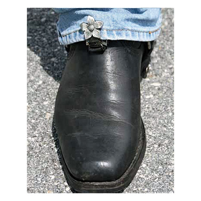 Ryder Clips Front Clips Flower For Stirrups / Strap / Engineer / Harness Boots