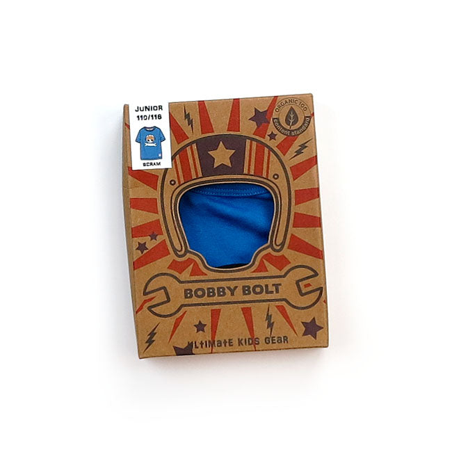 Bobby Bolt Scram Kids T-Shirt Blue