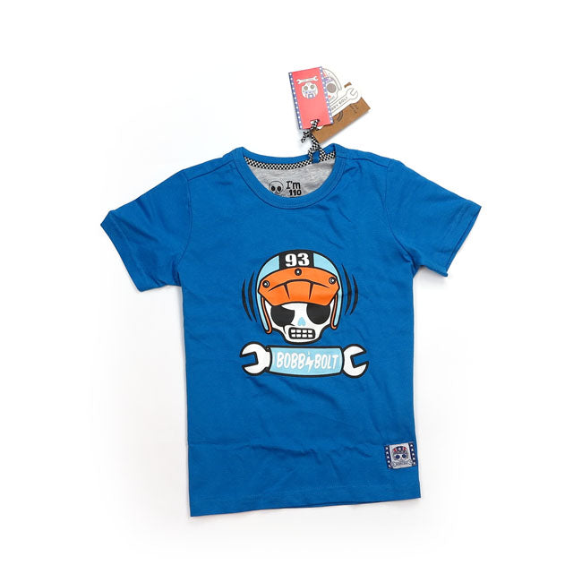 Bobby Bolt Scram Kids T-Shirt Blue