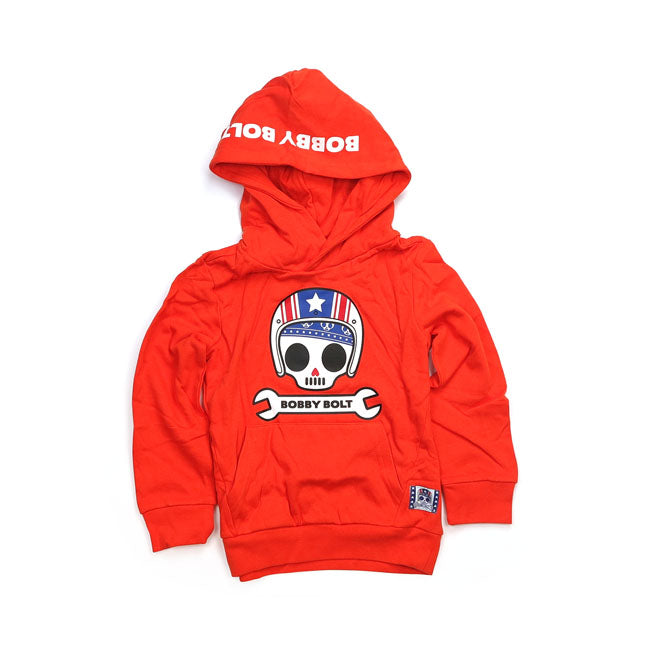 Bobby Bolt USA Kids Hoodie Orange