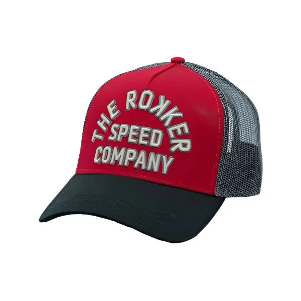 Rokker Speed Trucker Cap Red FREE UK Delivery, FREE 365 Day Returns | Moto Central