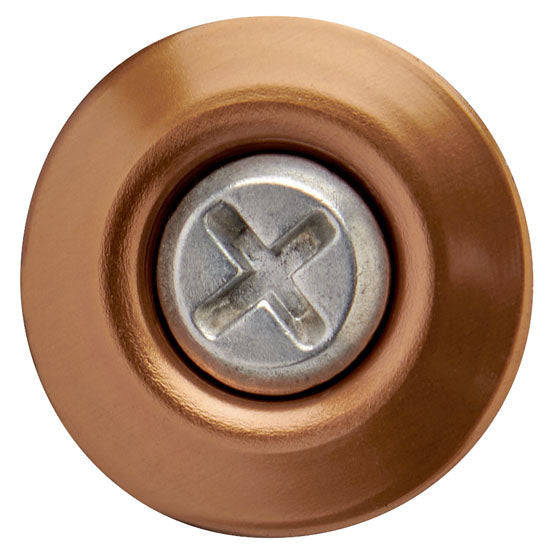 Biltwell Helmet Gen 2 Hardware Kit Bronze, bronze visor pivot cap close-up