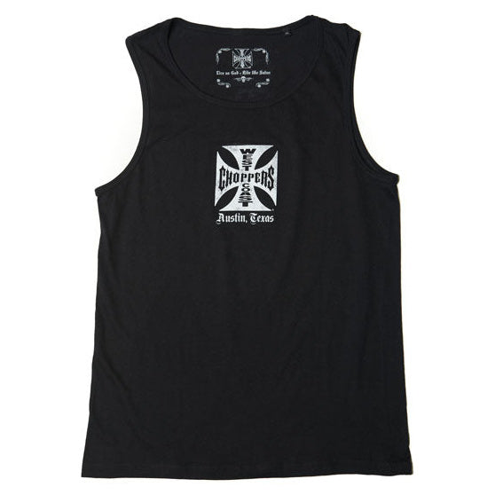 West Coast Choppers Classic Tank Top Black - primary product view