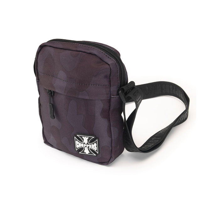 West Coast Choppers Shoulder Bag Grey Camo