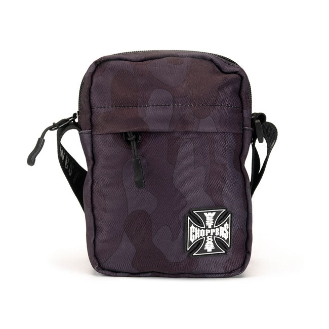West Coast Choppers Shoulder Bag Grey Camo