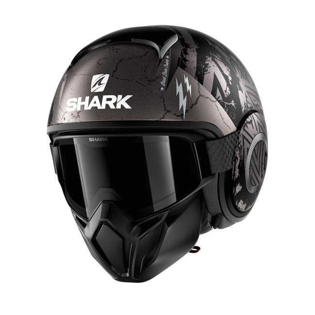 Shark Street Drak Crower Matt Black / Silver