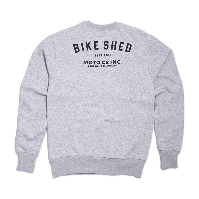 Bike Shed ESTD Sweatshirt Grey
