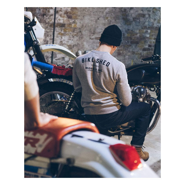 Bike Shed ESTD Sweatshirt Grey
