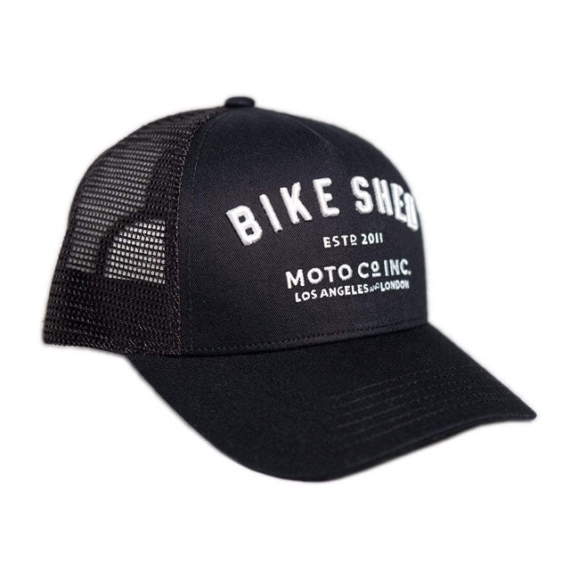 Bike Shed ESTD Trucker Cap Black