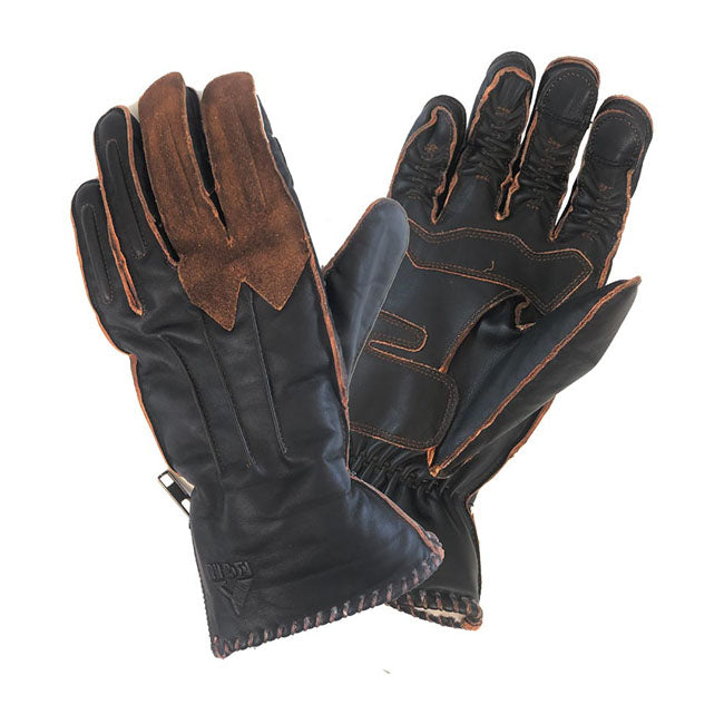 ByCity Winter Skin Gloves Black / Brown