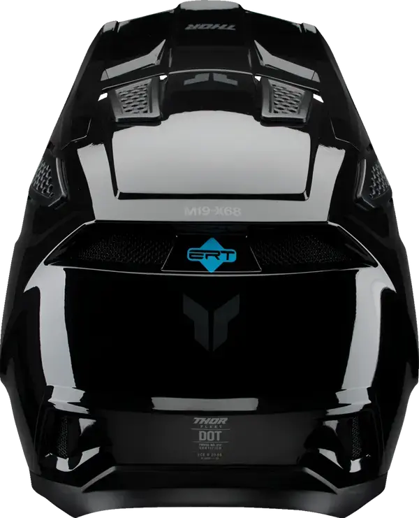 Thor Fleet Blackout Gloss Black - FREE UK Shipping, FREE 365 Day Returns | Moto Central