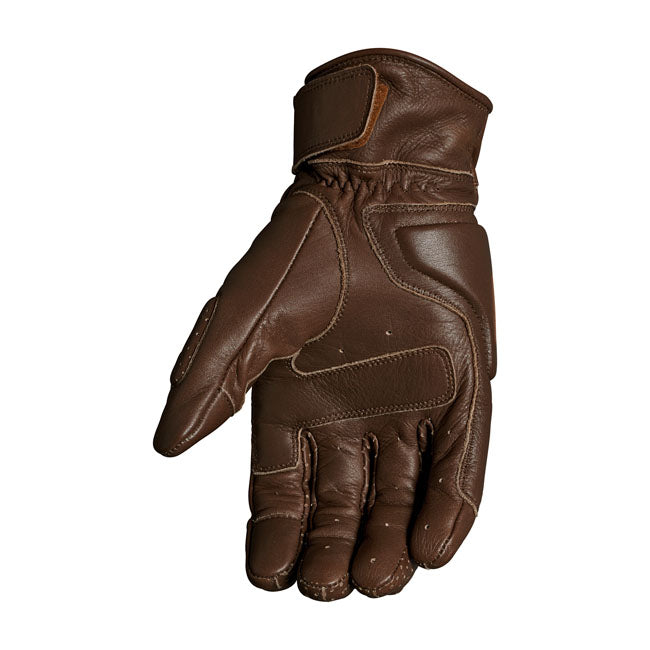 Roland Sands Design Rourke Leather Gloves Tobacco