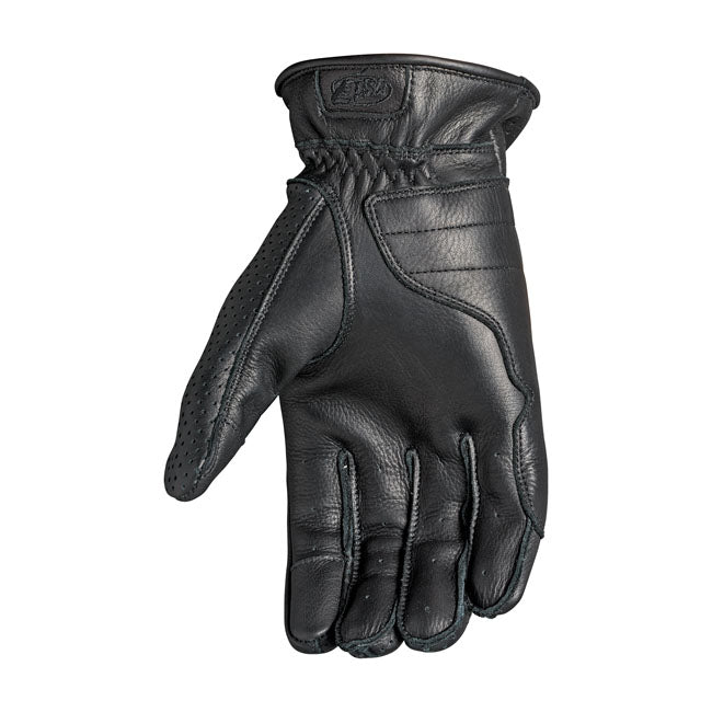 Roland Sands Design Wellington Leather Gloves Black