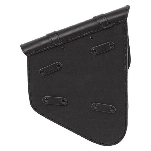 Ledrie Full Leather Swing Arm Bag Left Black For 18-21 M8 Softail - alternate product view