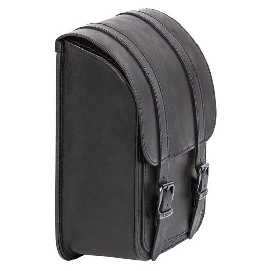 Ledrie Full Leather Swing Arm Bag Left Black For 18-21 Softail - additional product view