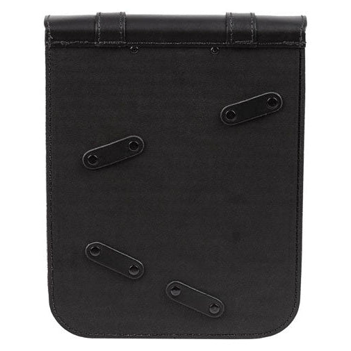 Ledrie Full Leather Swing Arm Bag Left Black For 84-17 Softail (NU) - additional product view