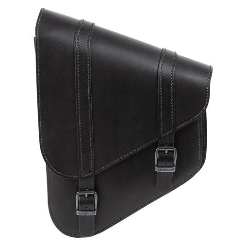 Ledrie Full Leather Swingarm Bag Left Black For 18-21 Softail - primary product view