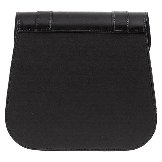 Ledrie Leather Single Saddlebag Black - alternate product view