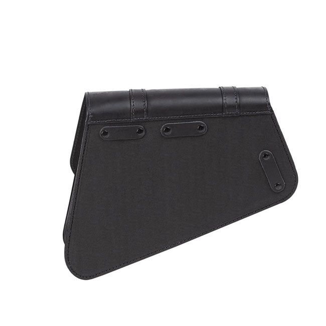 Ledrie Leather Swingarm Bag Left Black