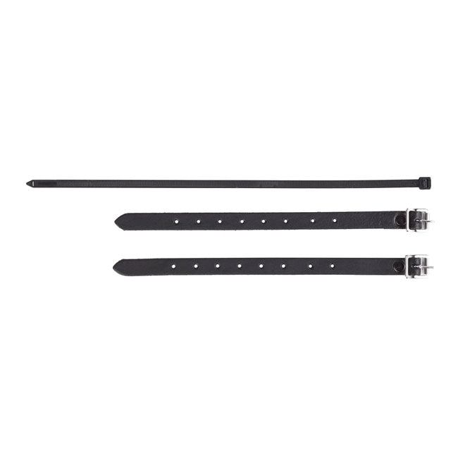 Ledrie Leather Swingarm Bag Left Black