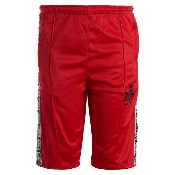 West Coast Choppers Tracksuit Shorts Red - primary product view