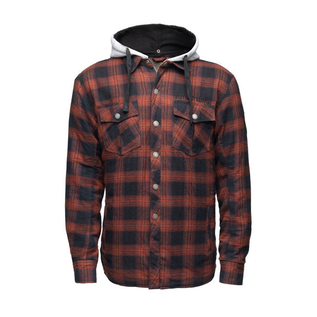 West Coast Choppers Austin Kevlar Riding Shirt Red / Black