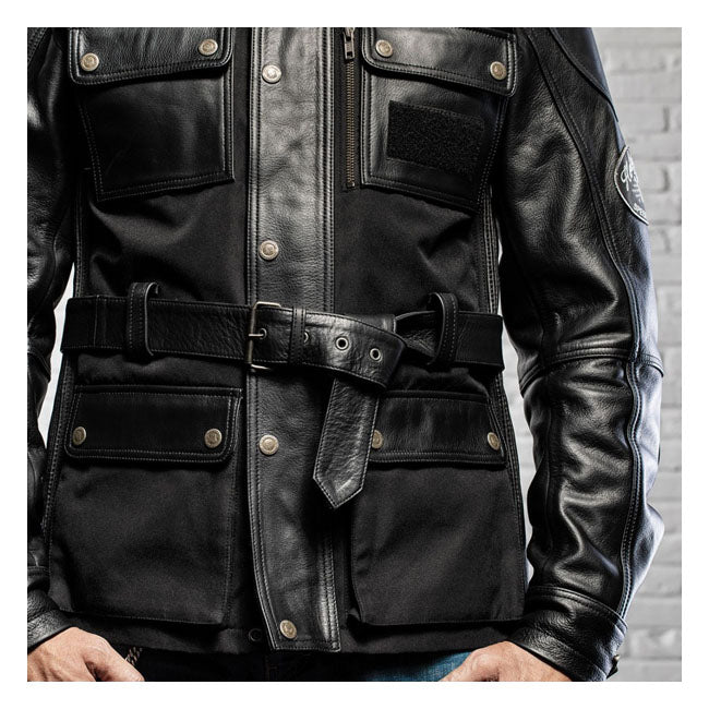 Holy Freedom Quattro TL Leather Jacket Black